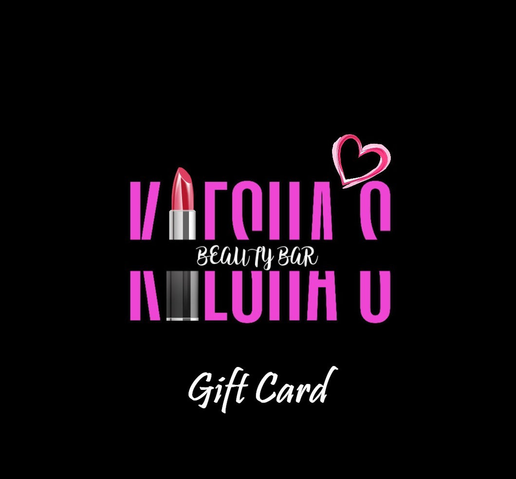 Kiesha's Beauty Bar Gift Card