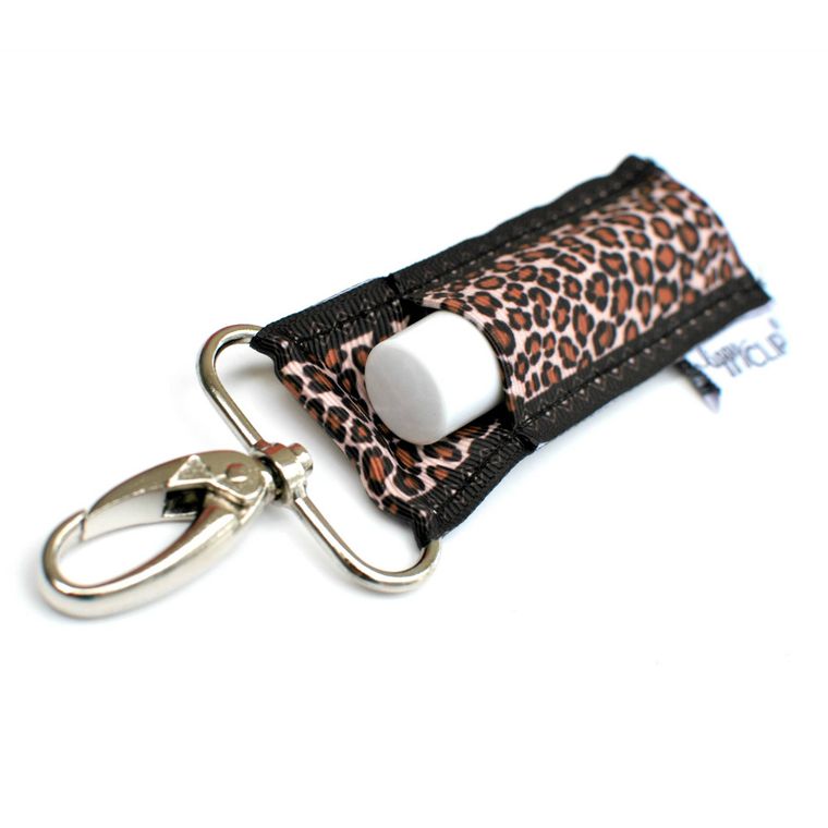 Leopard LippyClip Lip Balm Holder